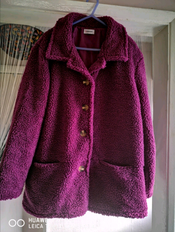 damart teddy coat
